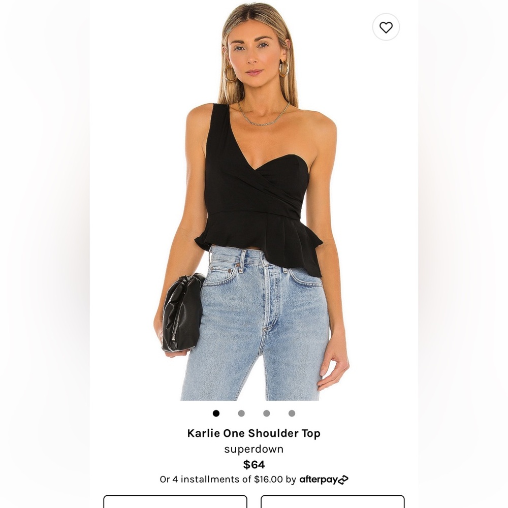 Superdown Karli One Shoulder Top